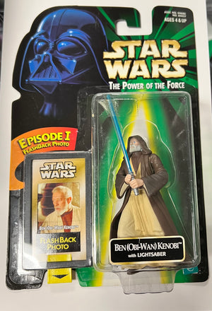 Star Wars Power of the Force Flashback Obi-Wan Kenobi Figure