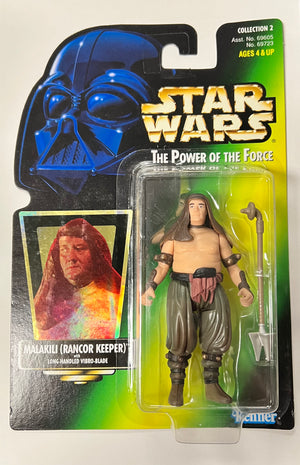 Star Wars Power of the Force Malakili (rancor keeper) Figure