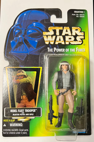 Star Wars Power of the Force Rebel Fleet Trooper Figure