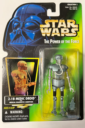 Star Wars Power of the Force 2-1B Medic Droid Figure