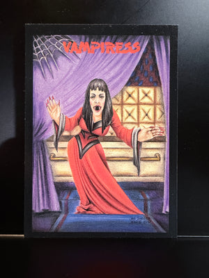 Monster In My Pocket Trading Cards : Vampiress