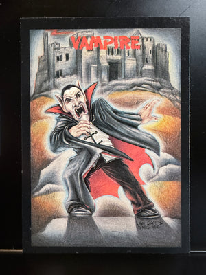 Monster In My Pocket Trading Cards : Vampire