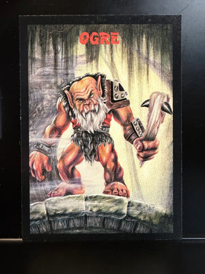 Monster In My Pocket Trading Cards : Ogre