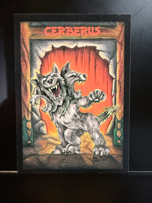 Monster In My Pocket Trading Cards : Cerebus
