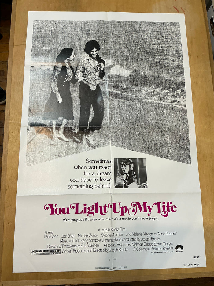 You Light Up My Life : Folded Theatrical Poster