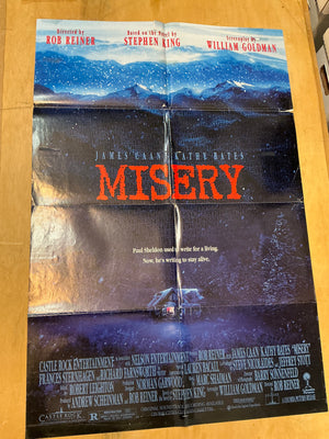 Stephen King's Misery : Folded Poster Original Theatrical