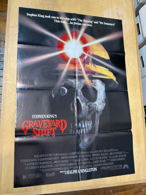 Stephen King's Graveyard Shift : Vintage Theatrical Poster (Folded)