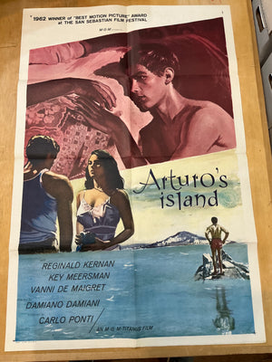 Arturo's Island : Theatrical  Poster Vintage / Folded One-Sheet 1962