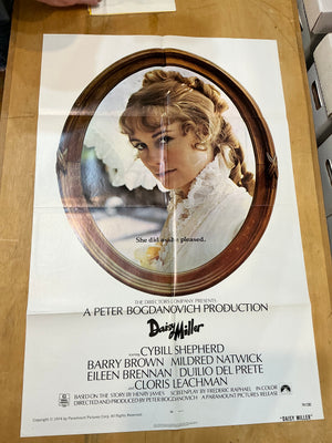 Daisy Miller (Peter Bodgdanovich) : Theatrical  Poster Vintage / Folded One-Sheet