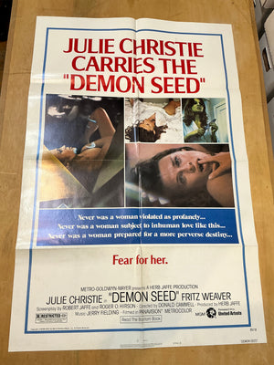 The Demon Seed : Vintage Theatrical Poster (Folded)