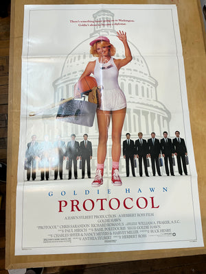 Protocol : Goldie Hawn Theatrical Poster / Folded