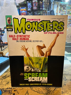 FAMOUS MONSTERS OF FILMLAND #90 Scream and Scream Again!