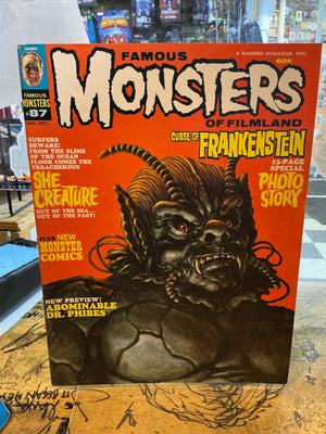FAMOUS MONSTERS OF FILMLAND #87 She Creature Cover