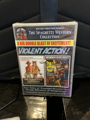 The Forgotten Pistolero / The Unholy Four DVD (Sealed) Spaghetti Western Collection #21