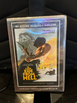 A Long Ride From Hell  DVD (Sealed) Spaghetti Western Collection #25 Steve Reeves