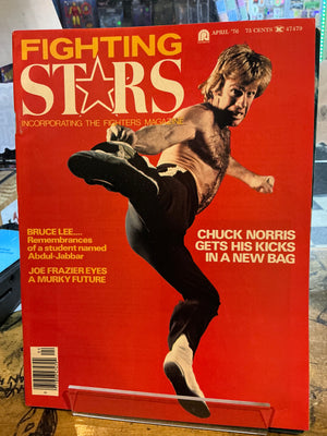 Fighting Stars : April 1976 Chuck Norris Cover