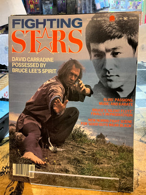 Fighting Stars : February 1978 David Carradine Cover