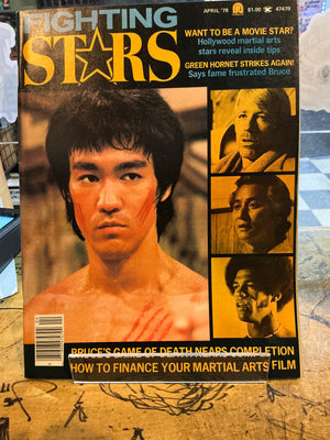 Fighting Stars : April 1978 Enter The Dragon Cover