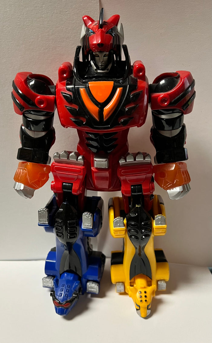 10 Power Rangers Jungle Fury Deluxe Jungle Pride Megazord 2007 INCOMPLETE AS-IS 10 Power Rangers Jungle Fury Deluxe Jungle Pride Megazord 2007 INCOMPLETE AS-IS