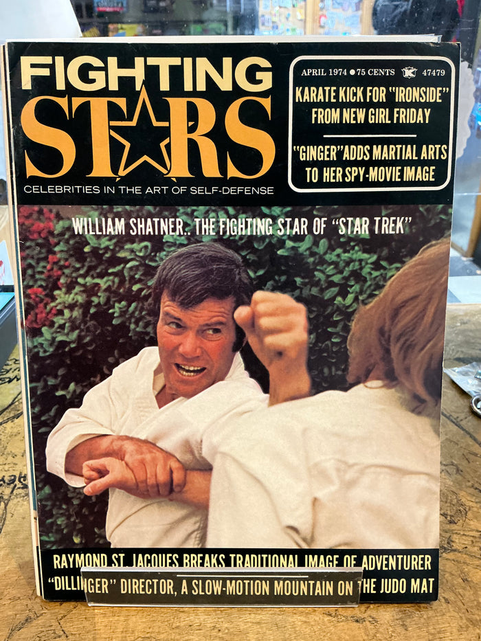 Fighting Stars : April 1974 William Shatner Cover