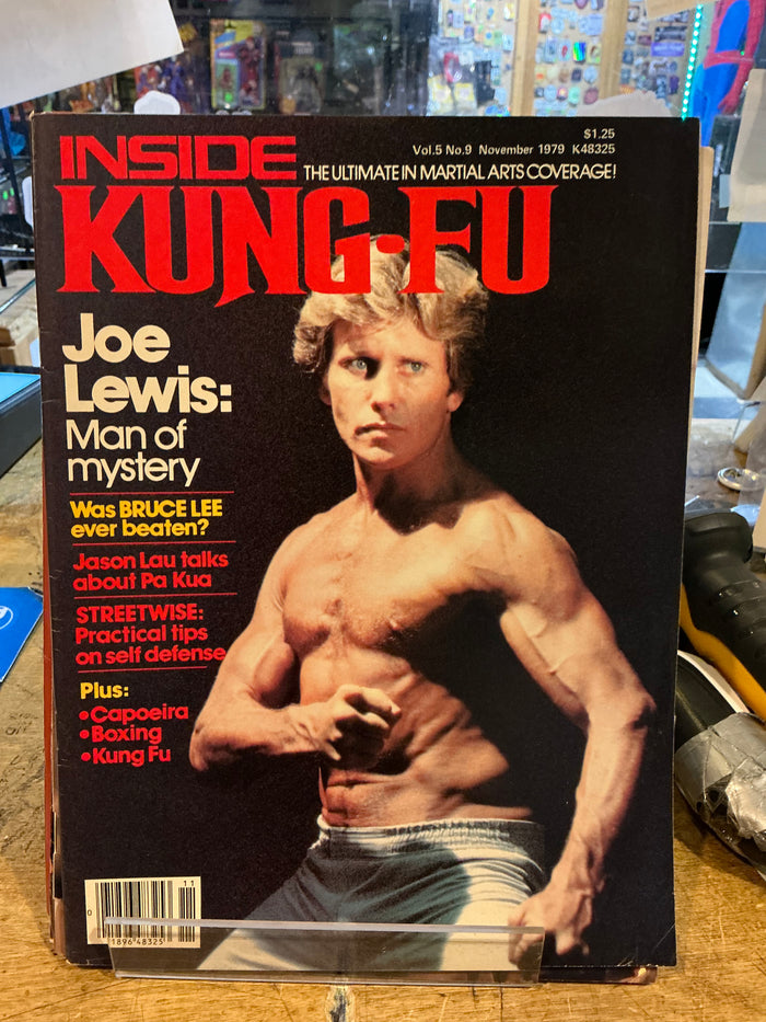 Inside Kung Fu : November 1979 Joe Lewis Cover