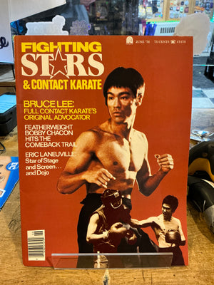 Fighting Stars : June, 1976 Bruce Lee Cover