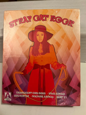 Stray Cat Rock : Blu Ray Box Set Arrow Video (Sealed)