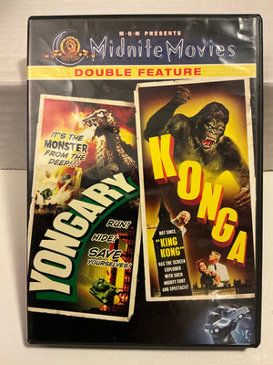 Yongary & Konga MGM Midnite Movies Double Feature DVD (Used)