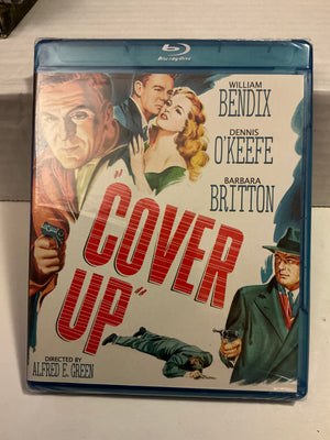 Cover Up : Blu Ray (Sealed) William Bendix / Dennis O' Keefe / Barbara Britton (Sealed) Kino Lorber OOP