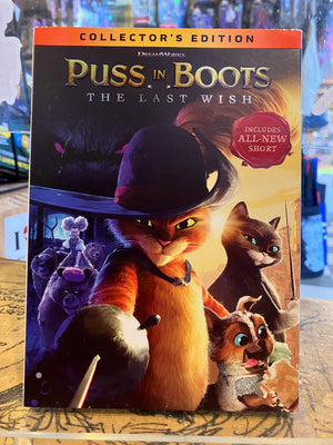 DVD: Puss In Boots: The Last Wish - Collector's Edition (Preowned w/slipcase)