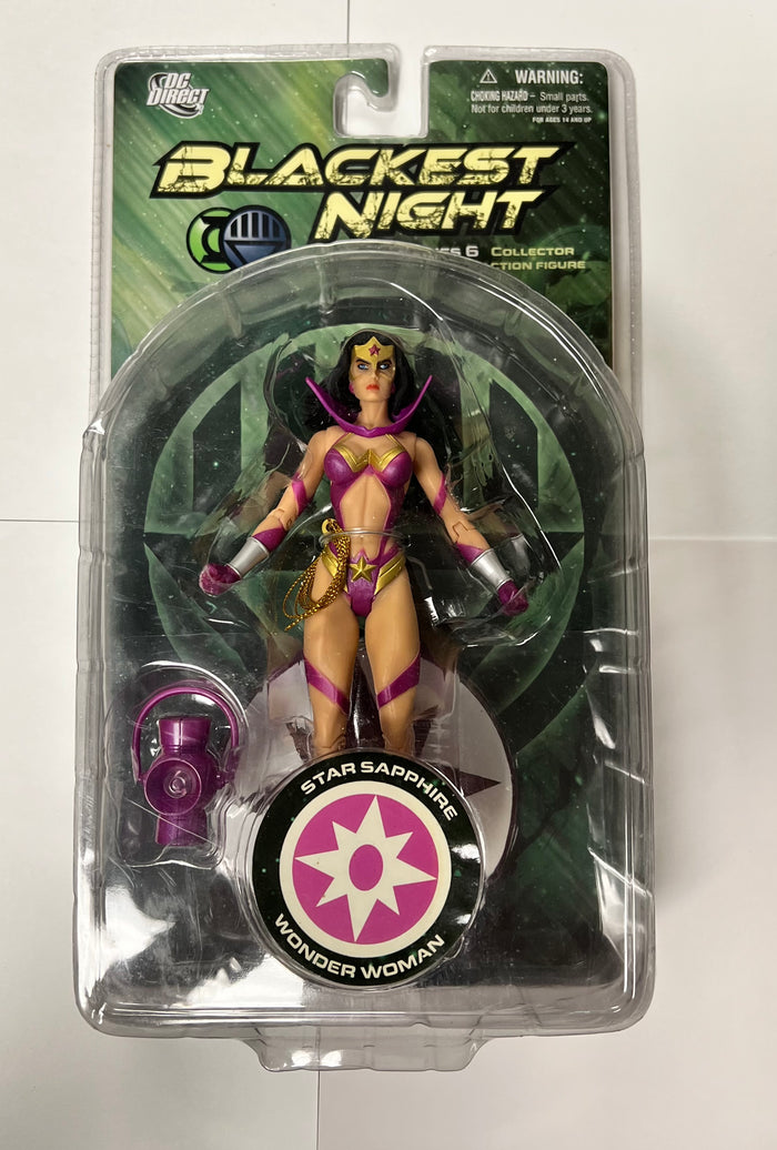 DC Direct Blackest Night Star Sapphire Wonder Woman Action Figure