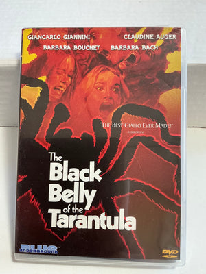 The Black Belly of the Tarantula : DVD (Used) Giallo