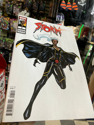 STORM #1 (2023) STEFANO CASELLI MARVEL ICON VARIANT (***Background is actually white!)