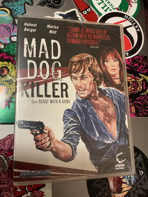 Mad Dog Killer DVD (Sealed) Italian Action Sleaze Exploitation