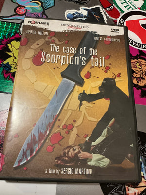 The Case of the Scorpion's Tale : DVD (Used) Giallo No Shame