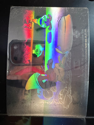 Upper Deck : Looney Tunes Comic Ball 1990 Trading Cards : Hologram Speedy Gonzalez