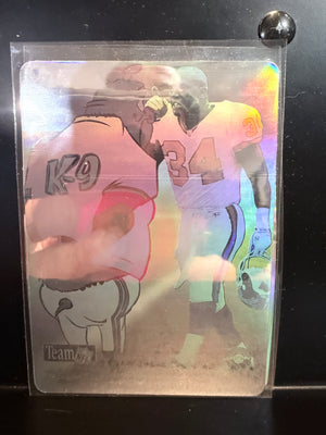 Upper Deck : Looney Tunes Comic Ball 1990 Trading Cards : Hologram Marc Anthony (Bulldog)