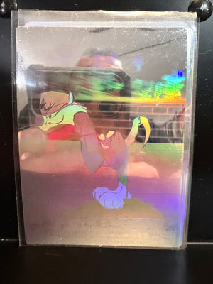 Upper Deck : Looney Tunes Comic Ball 1990 Trading Cards : Hologram Sylvester