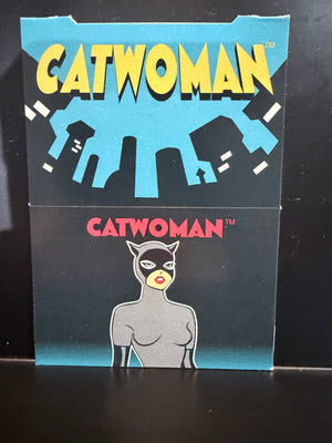 1995 Skybox : The Adventures of Batman & Robin Trading Cards : Pop-Up - Catwoman