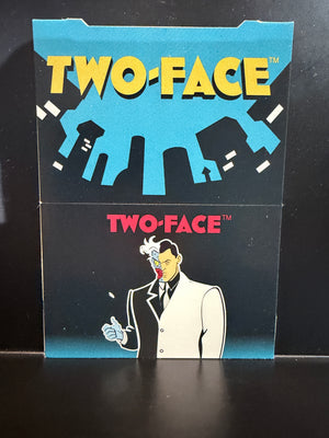 1995 Skybox : The Adventures of Batman & Robin Trading Cards : Pop-Up - Two-Face