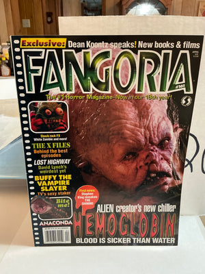 Fangoria #161 Hemoglobin & Anaconda Cover