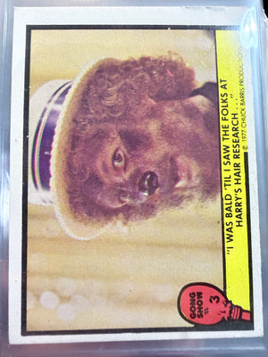 Gong Show Trading Cards (1977 Fleer) #3
