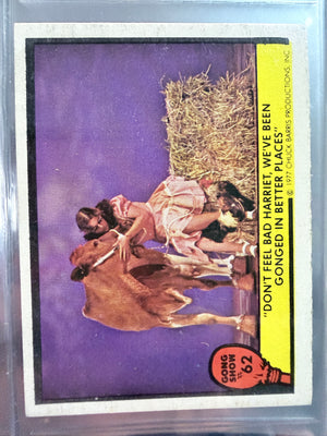 Gong Show Trading Cards (1977 Fleer) #62