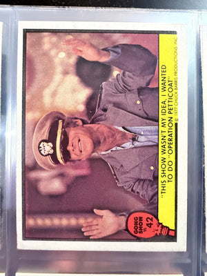 Gong Show Trading Cards (1977 Fleer) #42