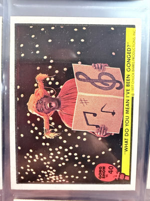 Gong Show Trading Cards (1977 Fleer) #40