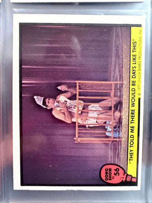 Gong Show Trading Cards (1977 Fleer) #56