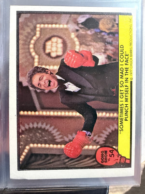 Gong Show Trading Cards (1977 Fleer) #54