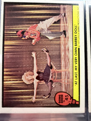 Gong Show Trading Cards (1977 Fleer) #45