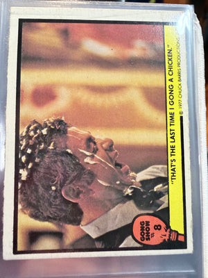 Gong Show Trading Cards (1977 Fleer) #8