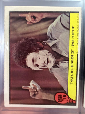 Gong Show Trading Cards (1977 Fleer) #18
